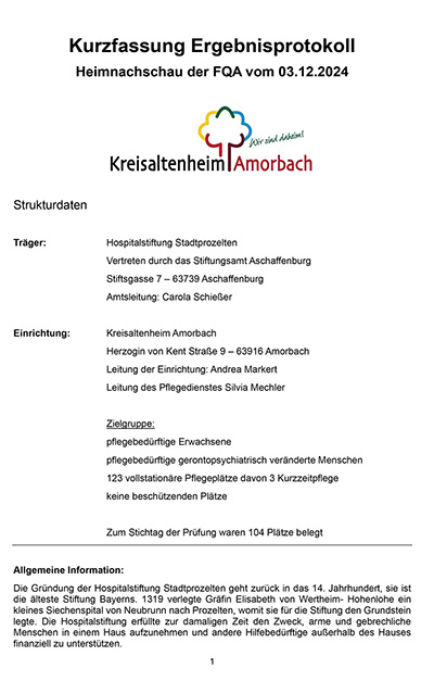 MD-Prüfergebnisse